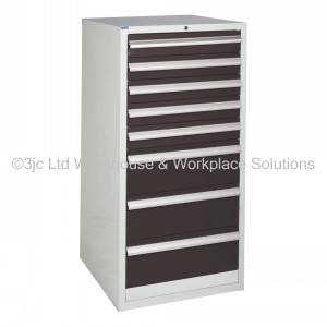 Euroslide Storage Cabinet 8 Drawer 1200mm Type 3